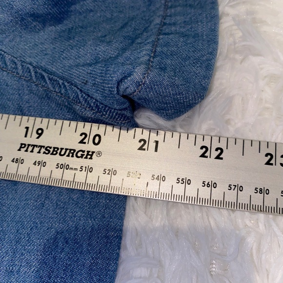 Madewell Blue Denim Dress - Picture 6 of 6